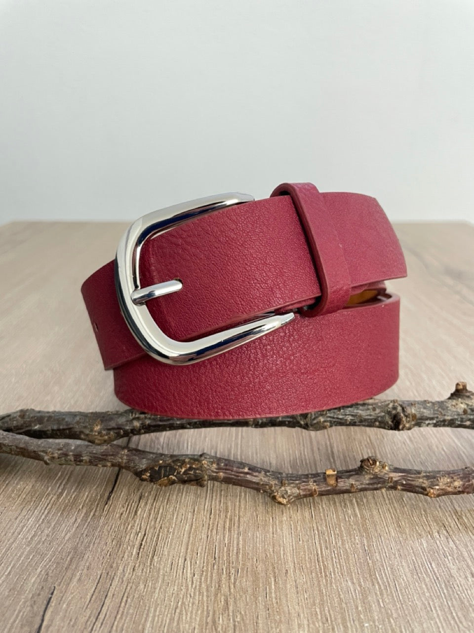 Ceinture cuir Pourpre | 33 mm