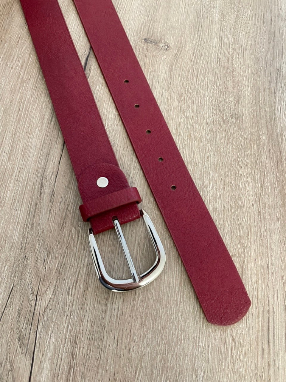 Ceinture cuir Pourpre | 33 mm