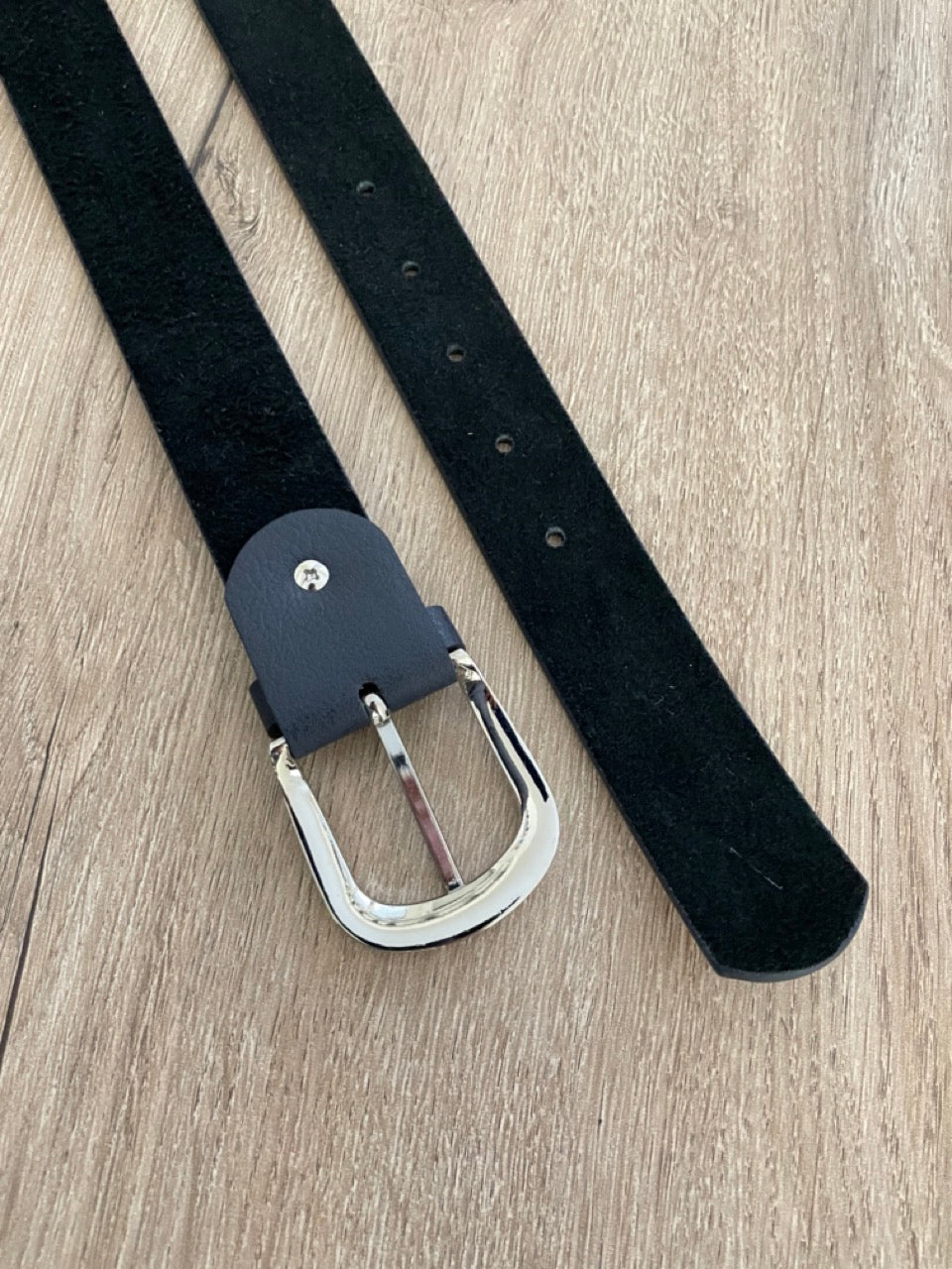 Ceinture cuir marine | 33 mm