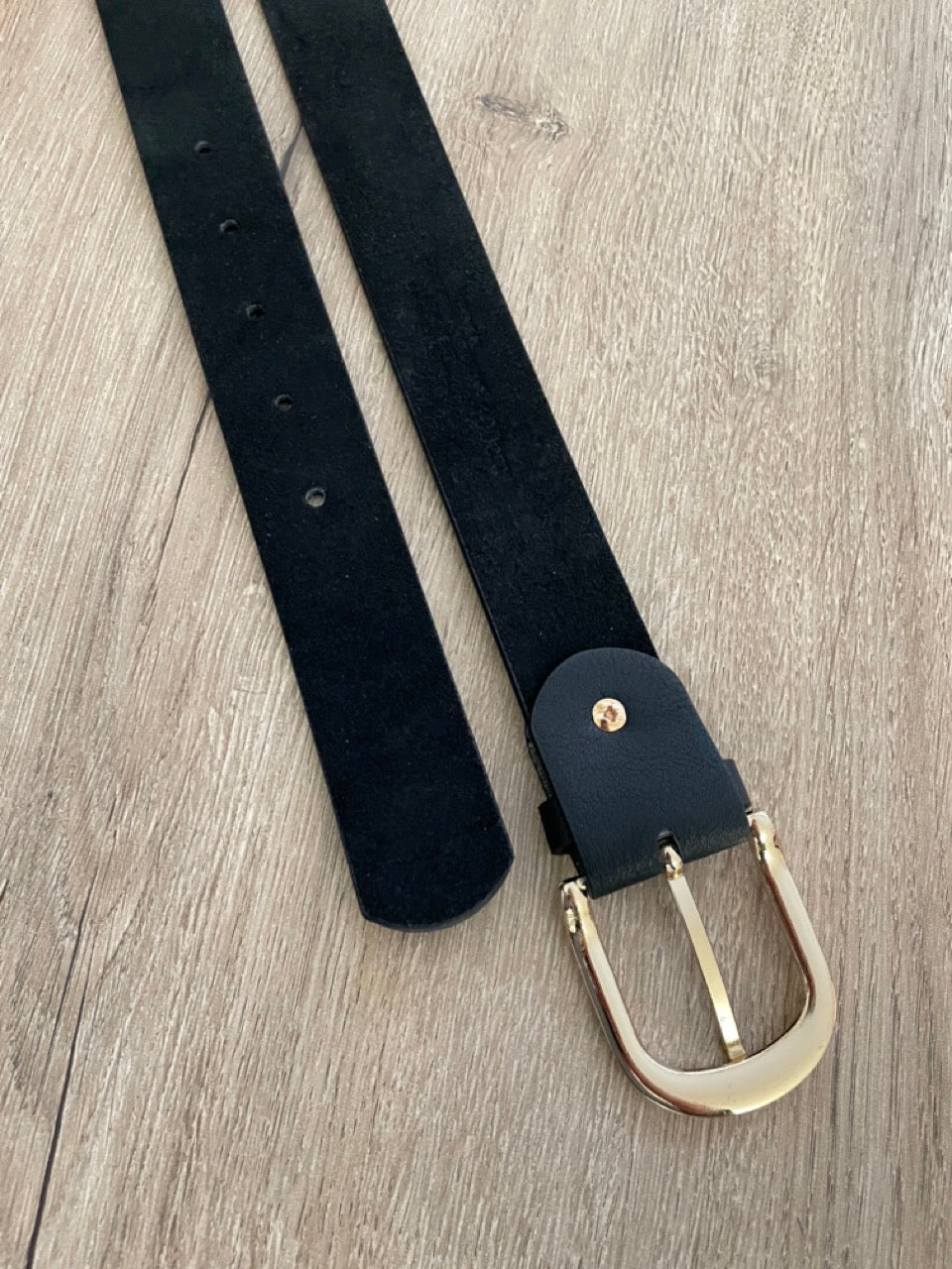 Ceinture cuir Noir | 33 mm