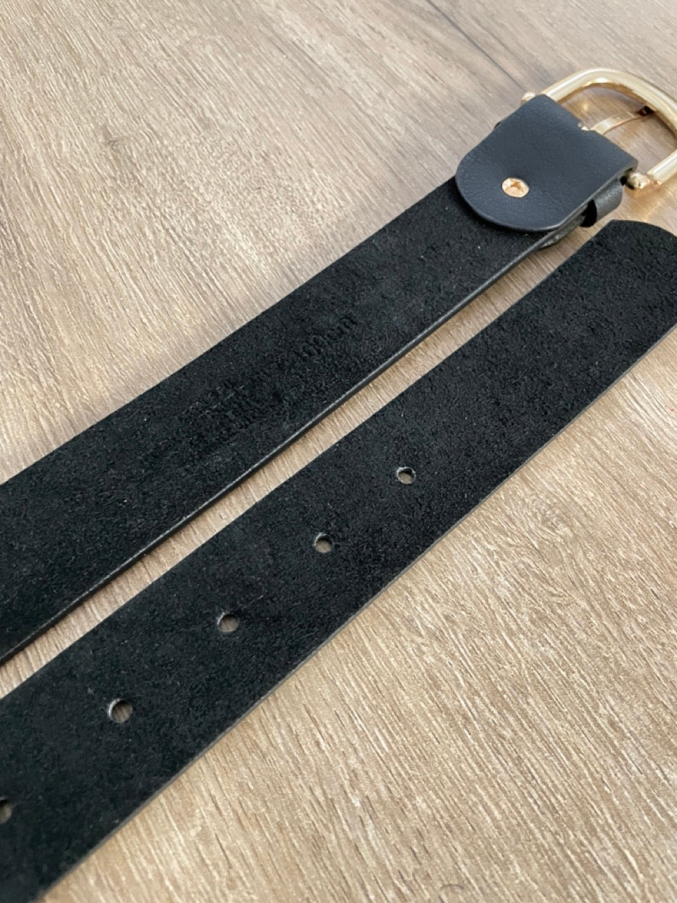 Ceinture cuir Noir | 33 mm
