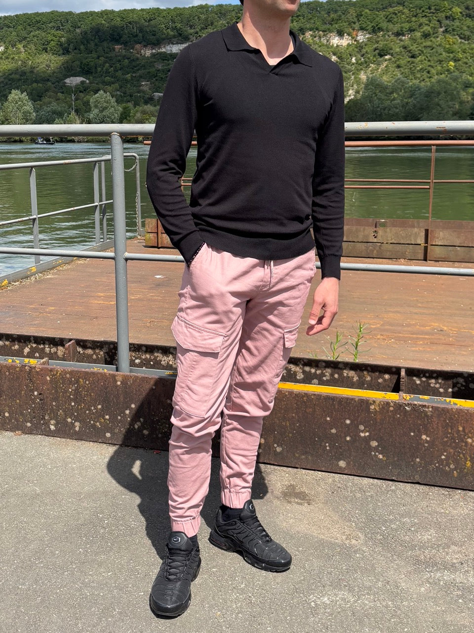Pantalon Cargo|Jogg - Rose