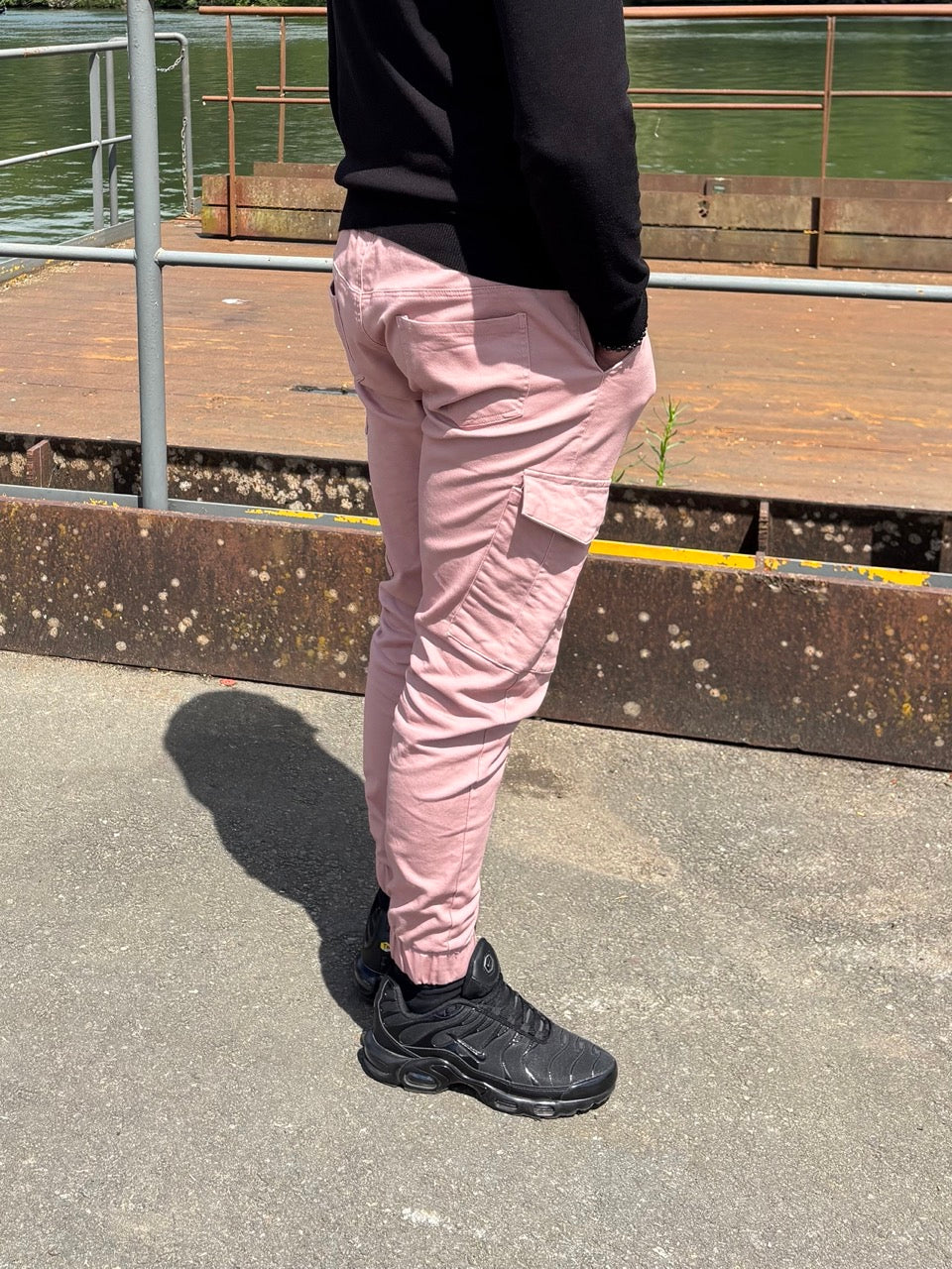 Pantalon Cargo|Jogg - Rose