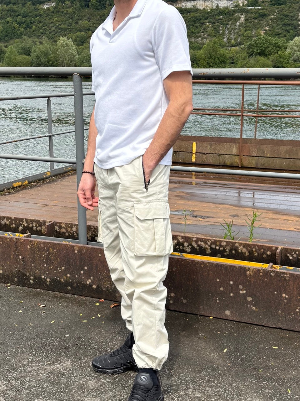 Pantalon Cargo|Jogg à cordon