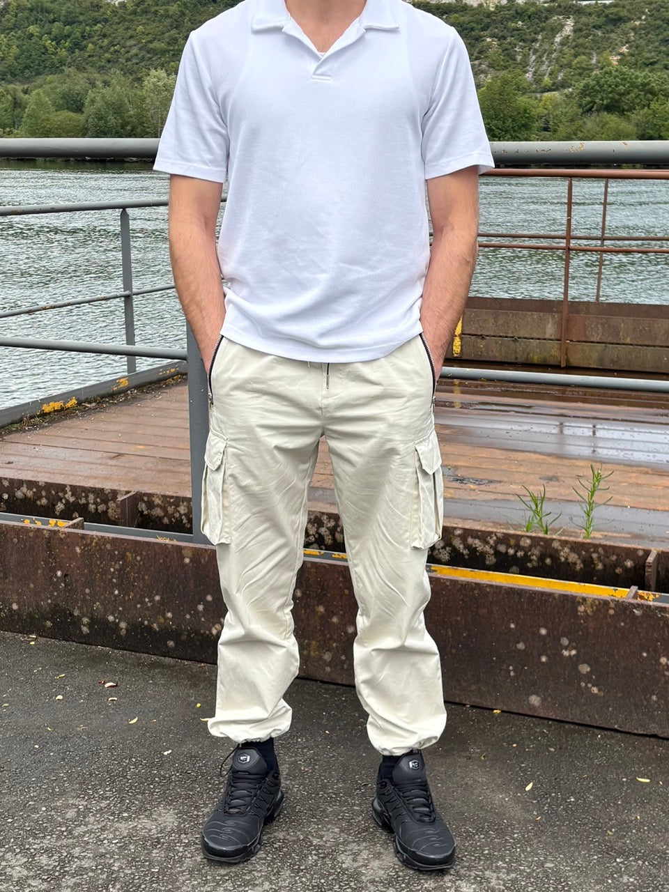 Pantalon Cargo|Jogg à cordon