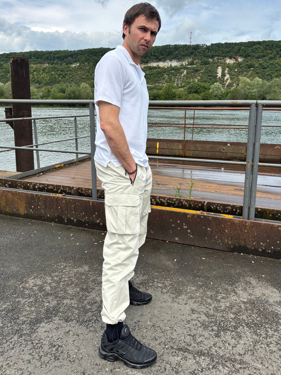 Pantalon Cargo|Jogg à cordon