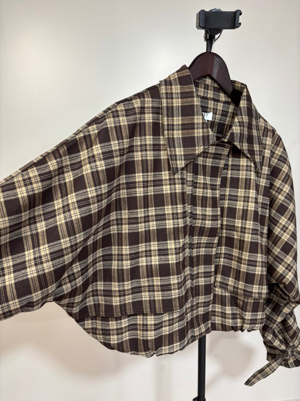 Veste à carreaux Choco