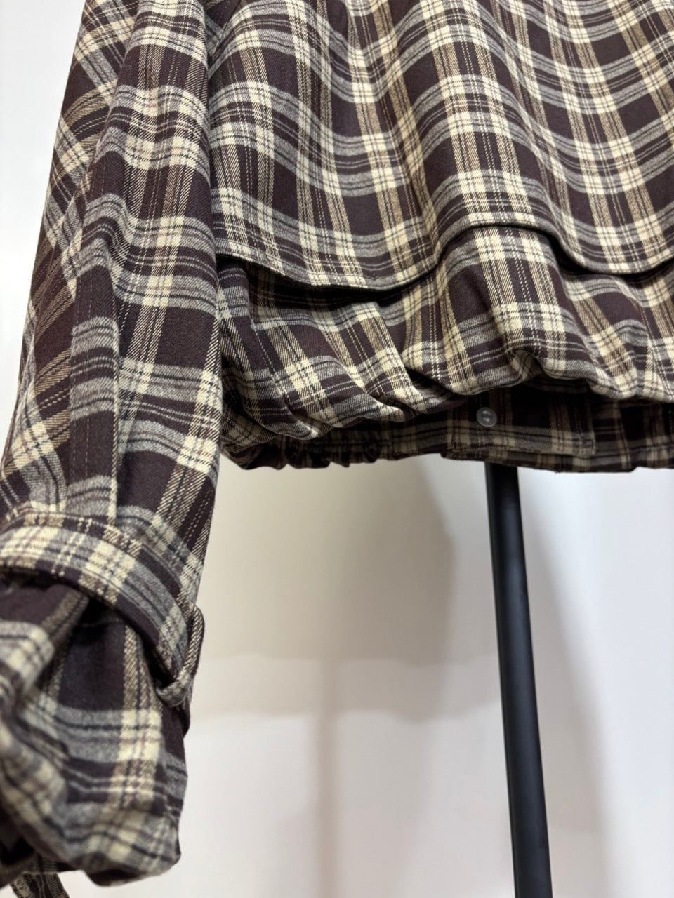 Veste à carreaux Choco