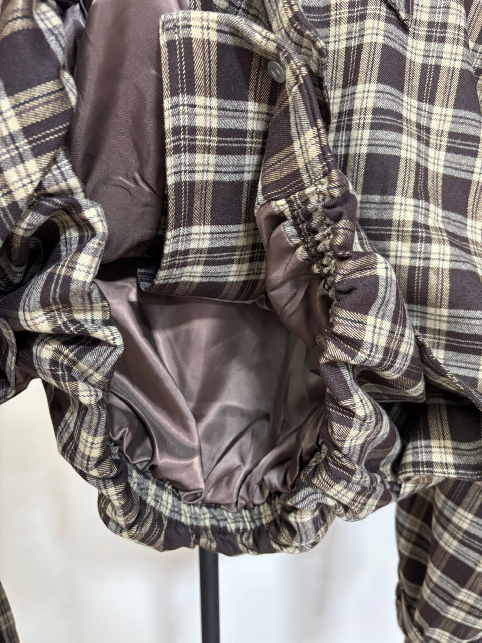 Veste à carreaux Choco