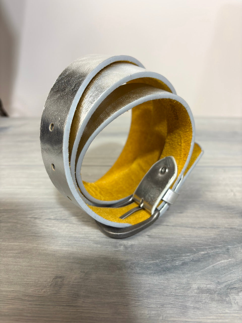 Ceinture argentée | 28 mm