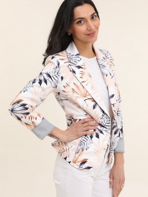 Blazer Nature Col Tailleur
