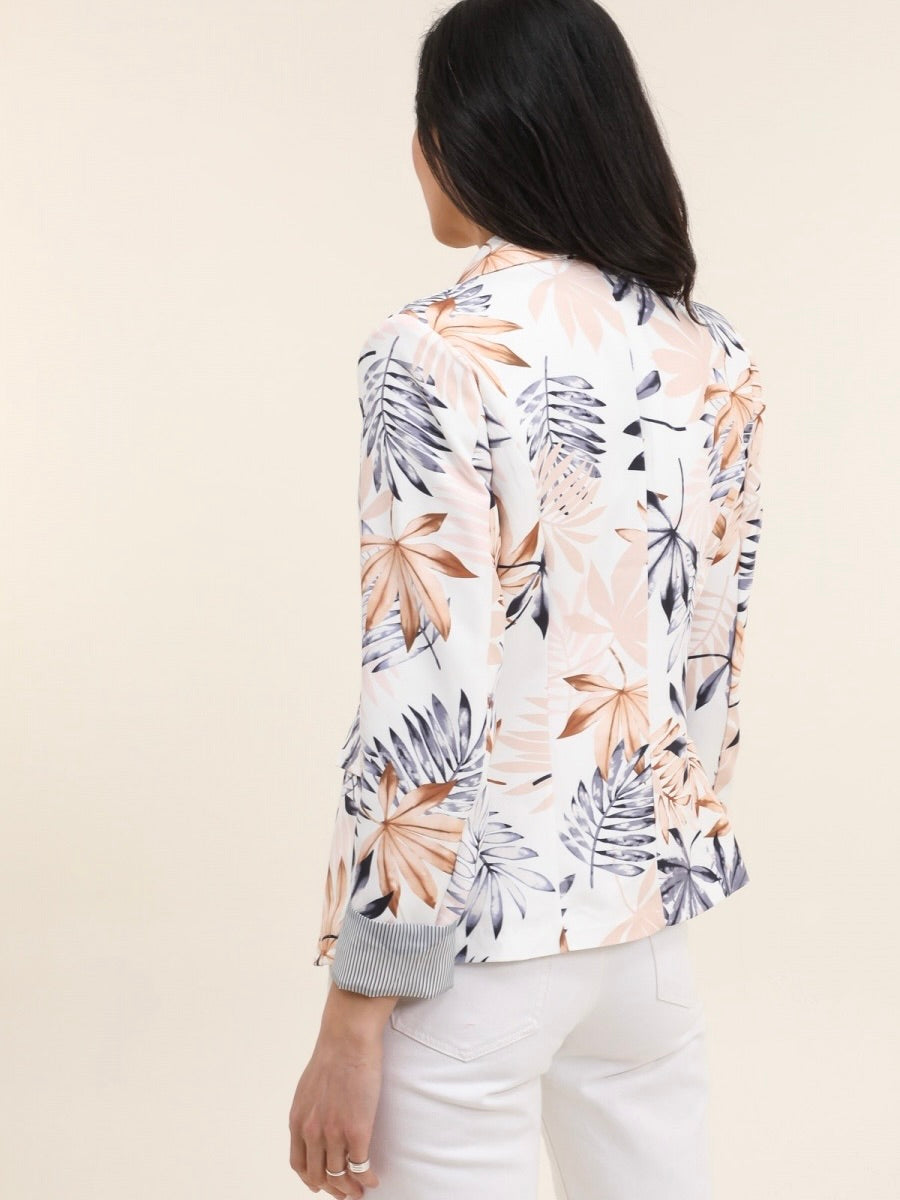 Blazer Nature Col Tailleur