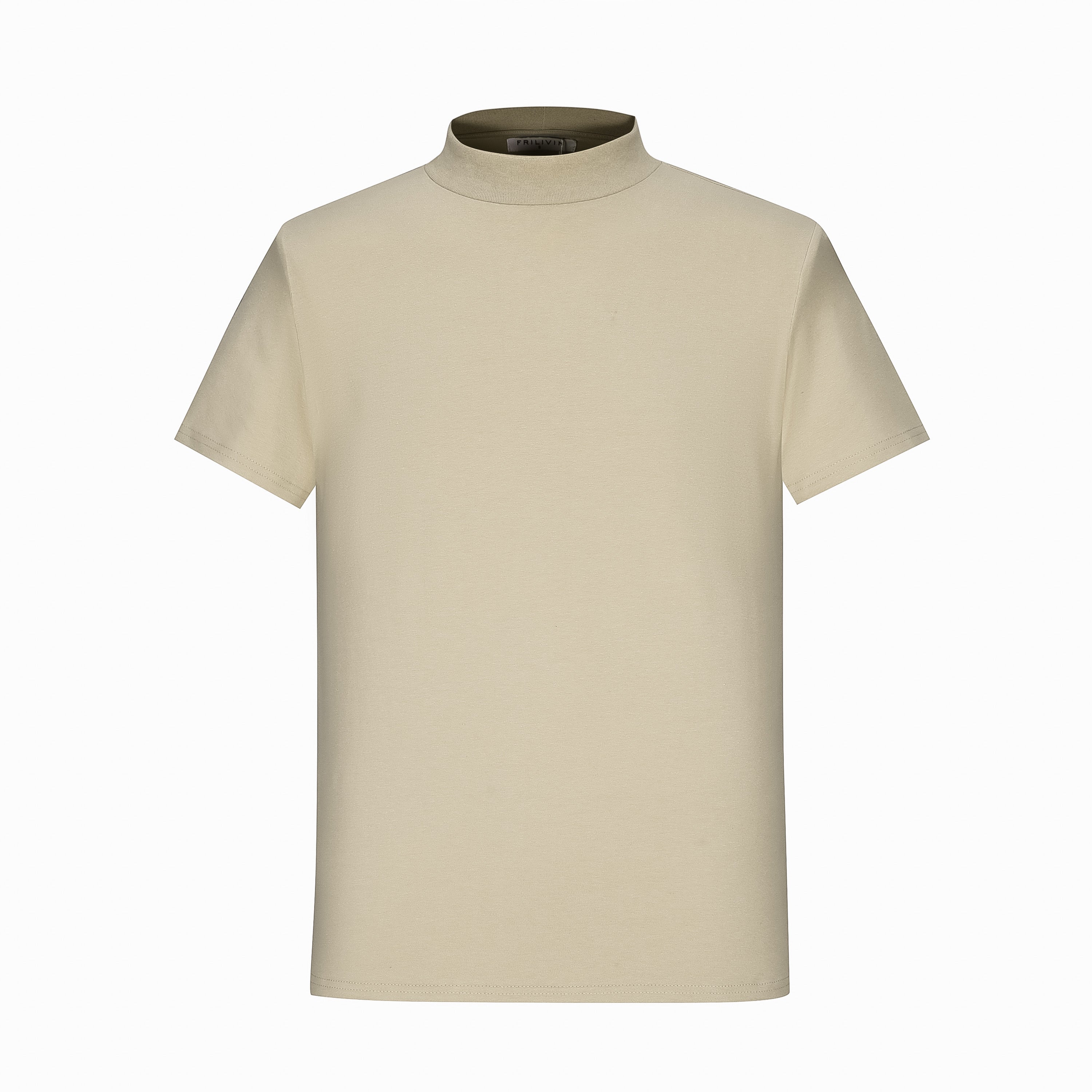T-shirt col montant