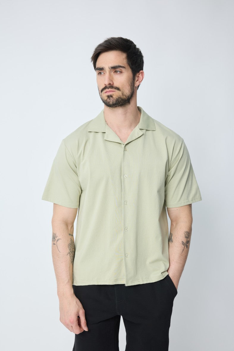Chemise Palama Vert pastel