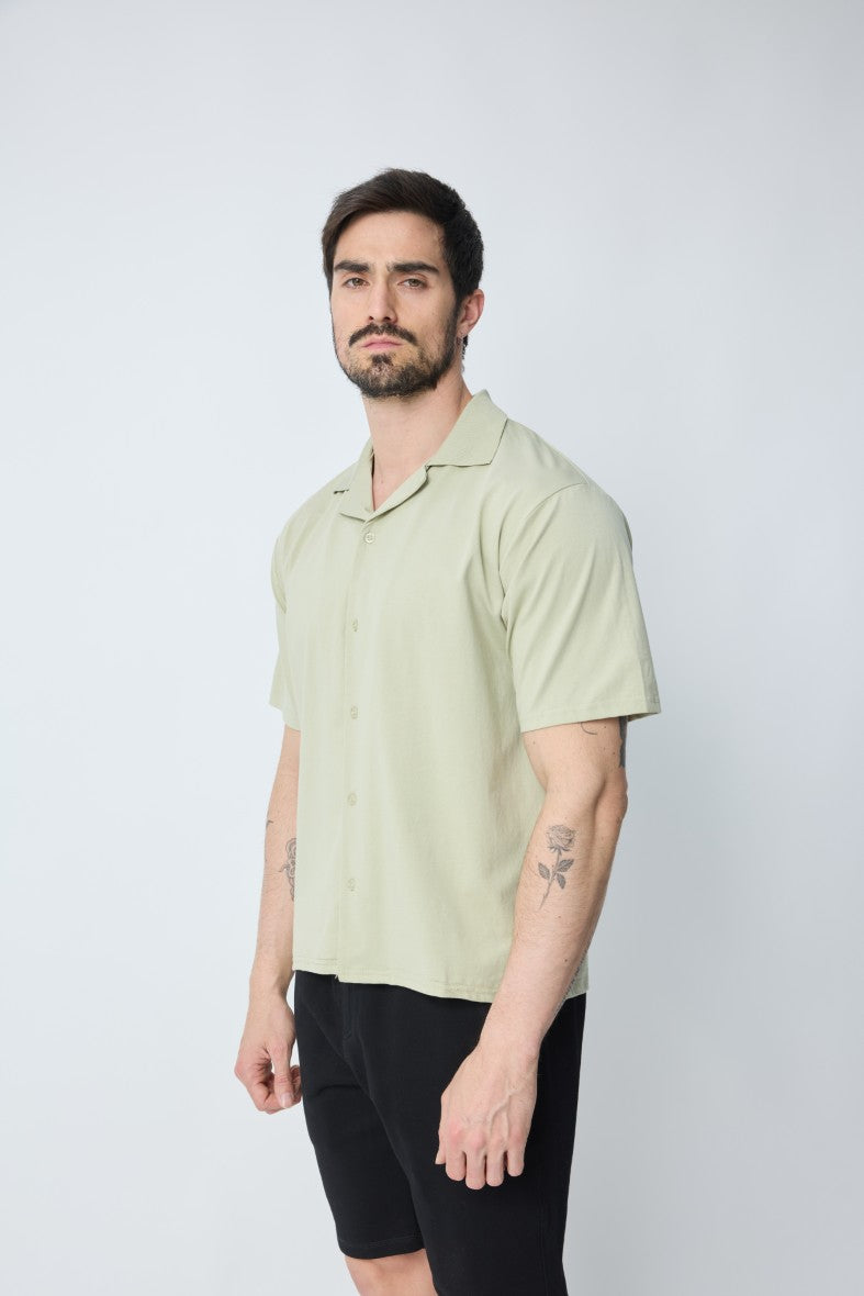 Chemise Palama Vert pastel