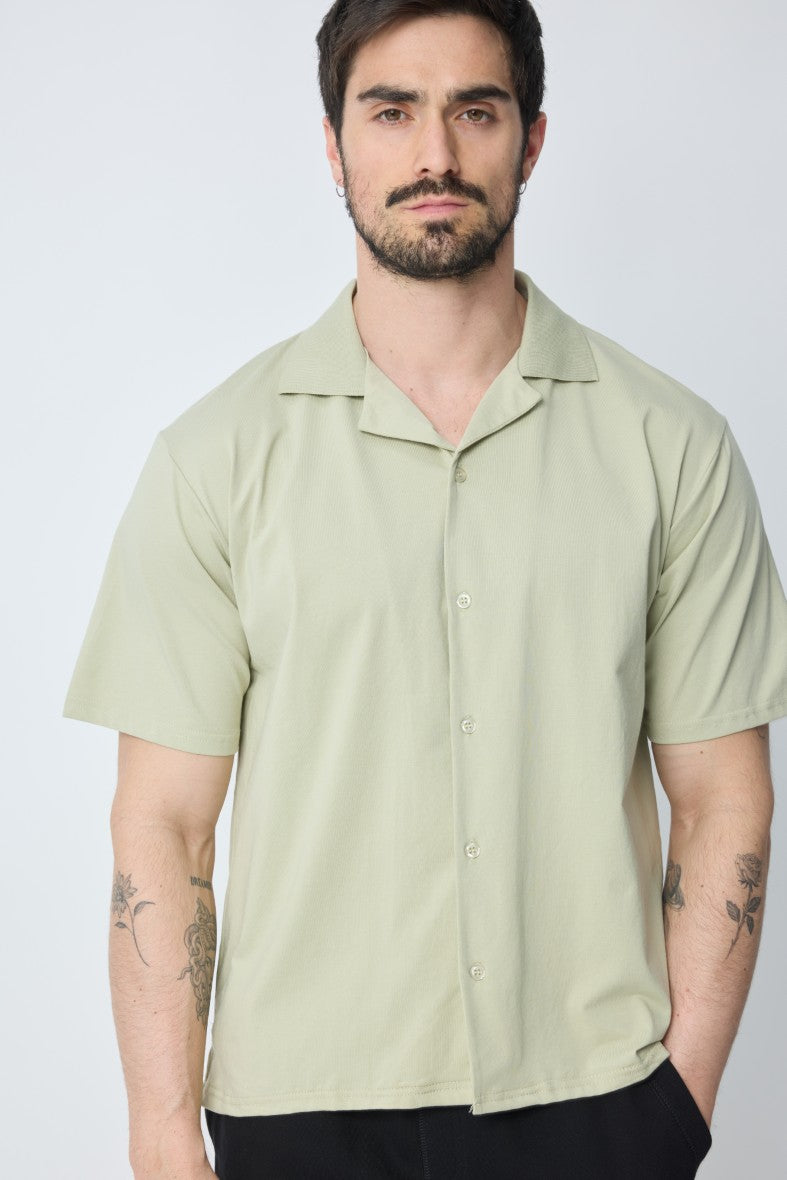 Chemise Palama Vert pastel