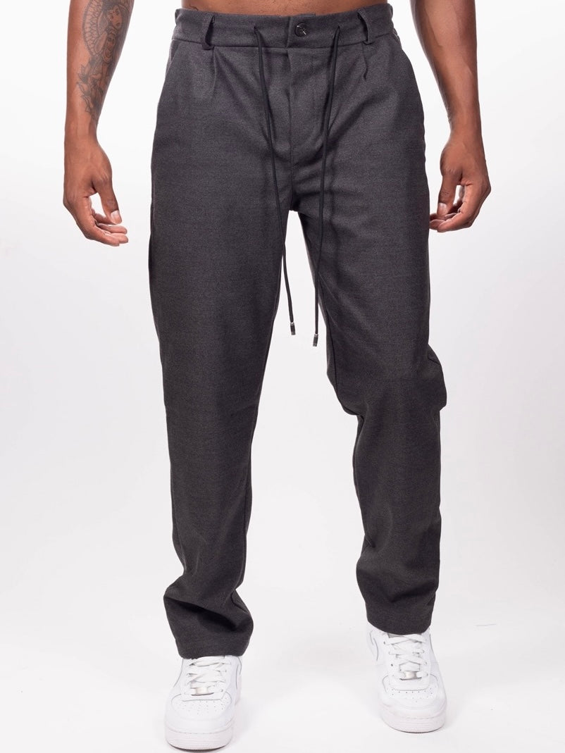 Pantalon Gris touché laine