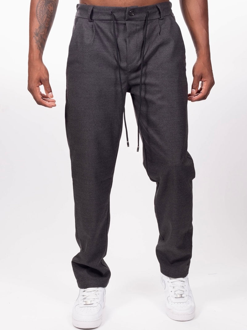 Pantalon Gris touché laine