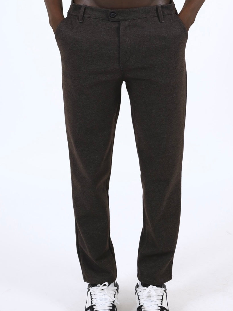 Pantalon Anthracite touché laine