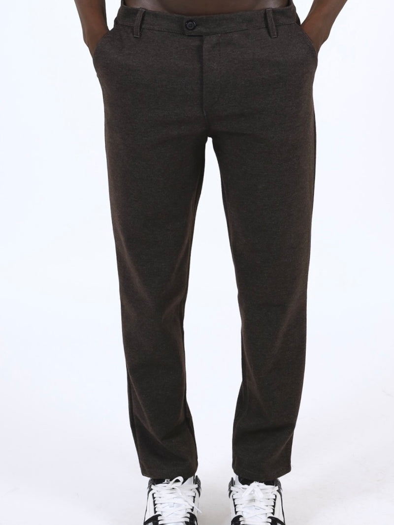 Pantalon Anthracite touché laine