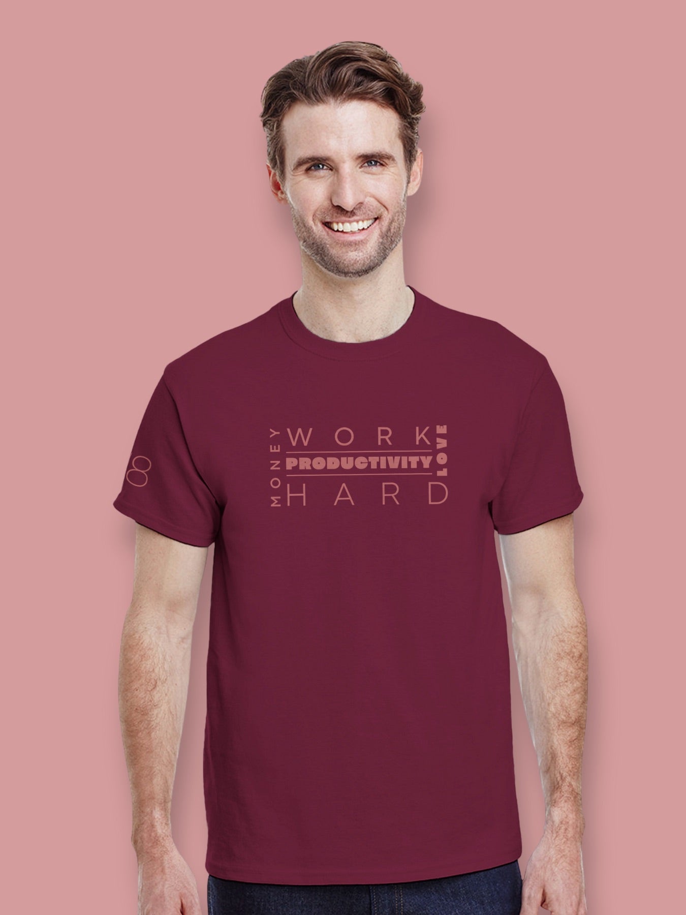 T-shirt léger - Work Rose