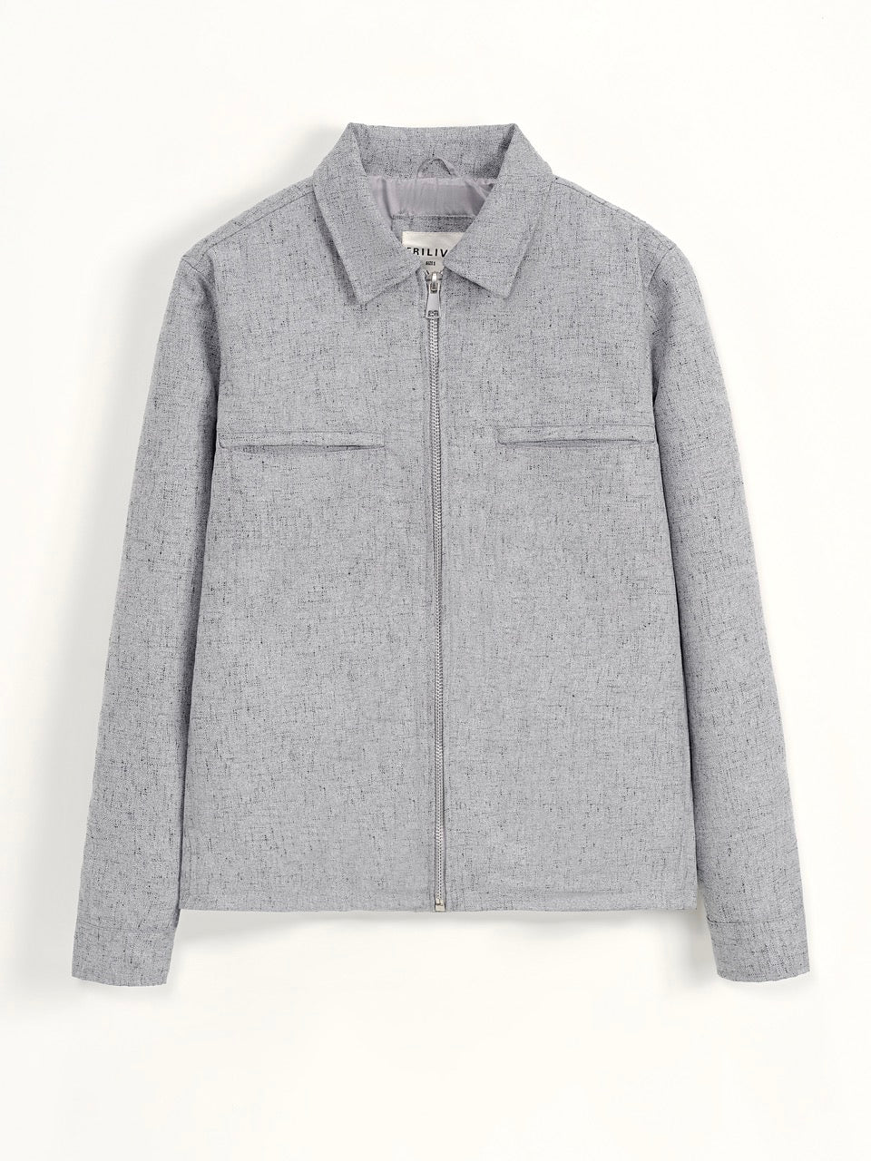 Ensemble Veste Chiné Gris