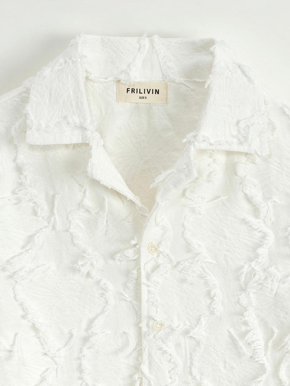 Ensemble Short Blanc | Destroyed 2025