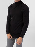 Pull col montant Noir