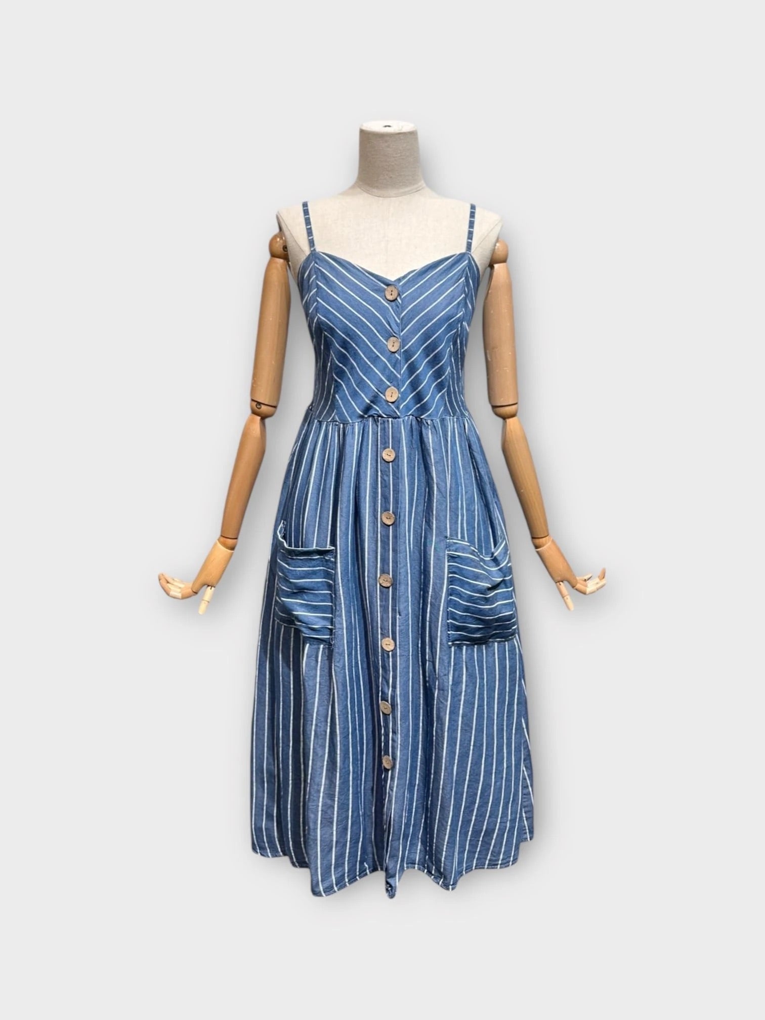 Robe denim souple Brut