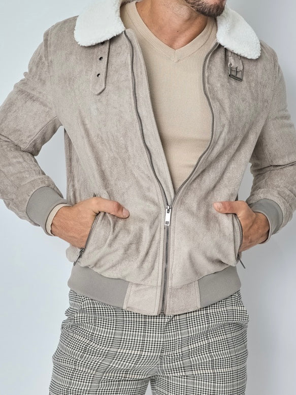 Bombardier léger Beige